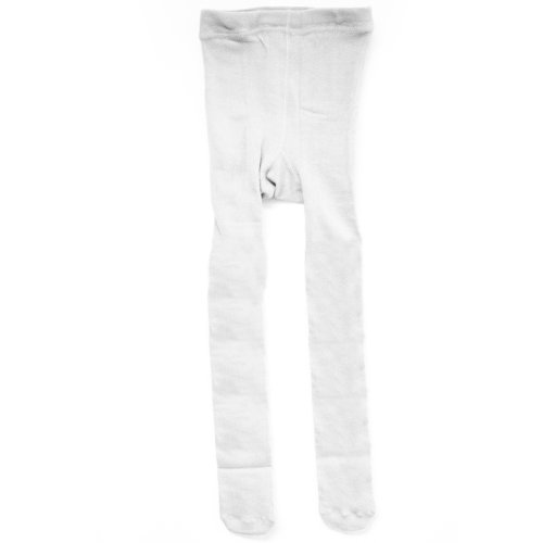 6 Girls Kids Toddlers Dress Stockings Footed Tights Pantyhose Dance White Small3