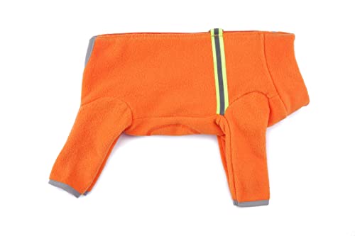 BT Bear Small Dogs Winter Clothes,Dog Winter Warm Coat Soft Fleece with Reflective Zip Dog Onesie Jumpsuit - Image 2