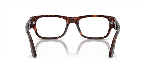Image of Persol mens Po3324v Square Prescription Eyewear Frames