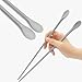 RECOHOME Silicone Cooking Chopsticks with Spoon 12 Inch