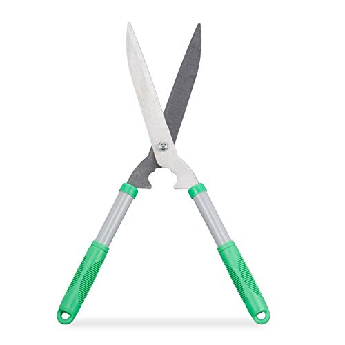 Relaxdays — Tijeras Cortasetos Manual 51 cm Acero-Plástico