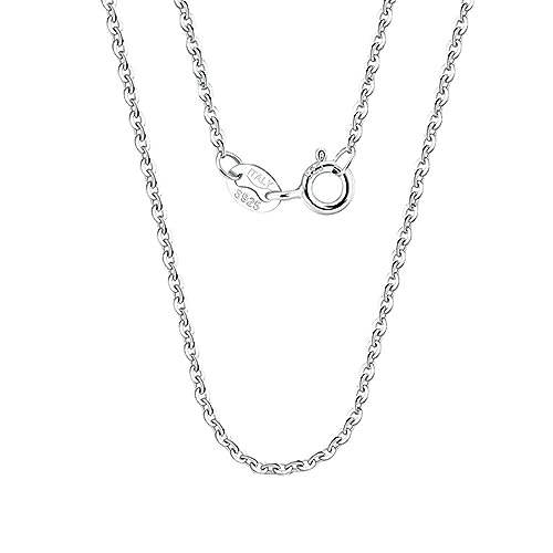 Collier en Argent Véritable 925 : la maille forçat élégante et intemporelle pour femme