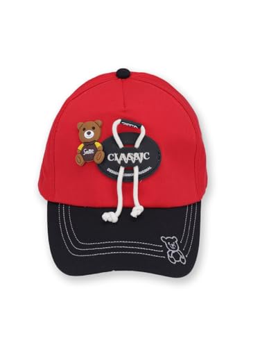 Image of PASSION PETALS Summer Dino Rockstar Baseball Cap for Kids Boys and Girls 2-4Years