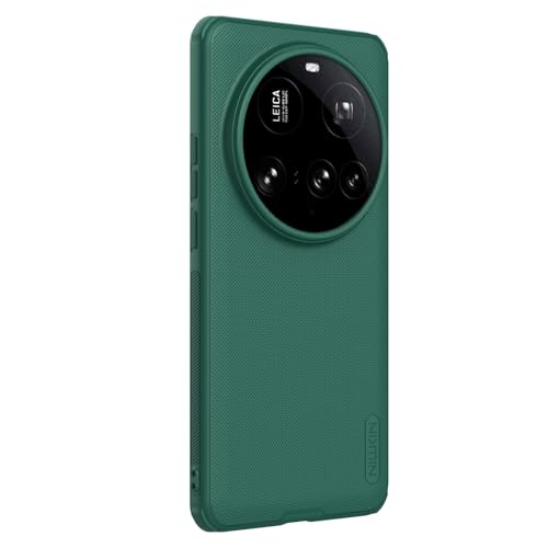 Image of Nillkin Case for Xiaomi Mi 15 Ultra (6.73 inch Inch) Super Frosted Shield Pro Magnetic Hard Back Soft Border (PC + TPU) Cover Raised Bezel Camera Protect Green Color
