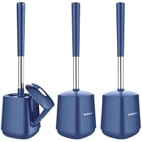 3-Pack SetSail Toilet Brush & Holder with Self Closing Lid