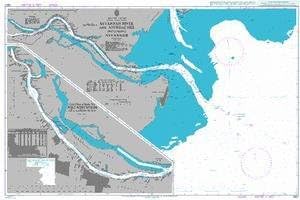 UKHO BA Chart 2807: Savannah River and Approaches Including Savannah