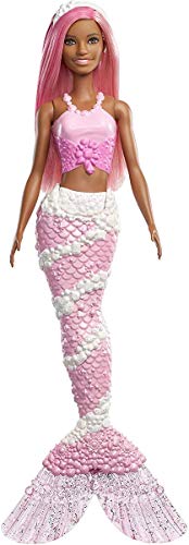 Barbie Dreamtopia Muñeca Sirena, Cabello Rosa miniatura 1