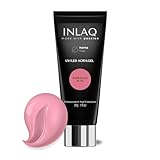 INLAQ® Polygel Gel Acrylique pour Ongles Sculptant Extension et Modelage Builder de Construction Manucure Débutants et Professionnels Nail Art UV/LED Décoration – Bubblegum Bliss 30ml