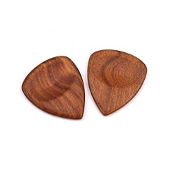 Lot de 3 médiators en bois pour guitare Heart Shape 3 pièces. - Les Beatles, Paul McCartney, John Lennon, RIngo Starr, George Harrison Lot de 3 médiators en bois pour guitare Heart Shape 3 pièces. – Image 3