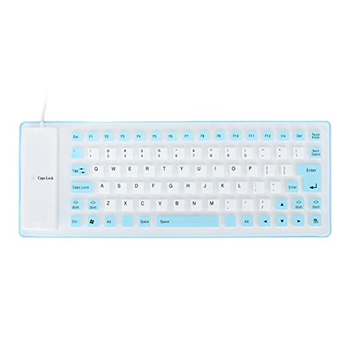Clavier en silicone étanche filaire USB contre les accidents de café