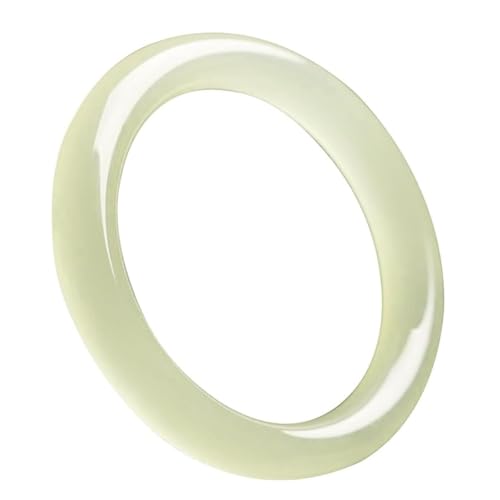 Bracelet en jade blanc foncé, le cadeau idéal en jadéite laiteuse