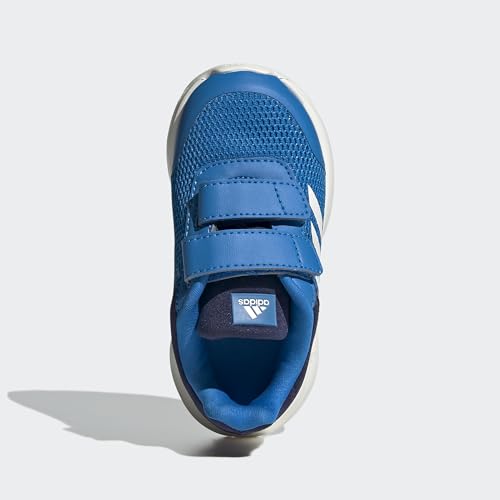 adidas Uniseks - niemowleta Tensaur Run Shoes, Blue Rush/Core White/Dark Blue, 20 EU