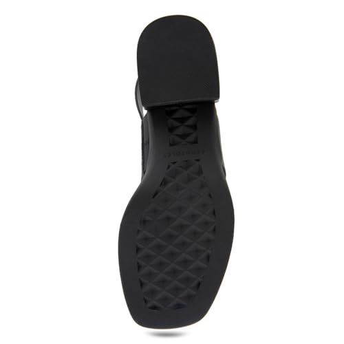 Aerosoles Women's DOVE Dual Strap Heeled Sandal, Black PU, 7.5M by Aerosoles - Image 4