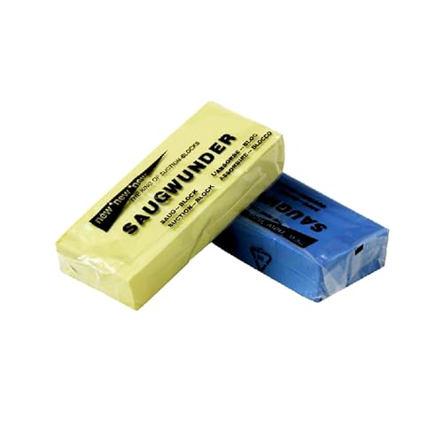 WSM - 3 esponjas extra absorventes de alto desempenho - bloco absorvente de líquidos - orgânicos - duráveis - económicas - qualidade PVA de SAUGWUNDER.