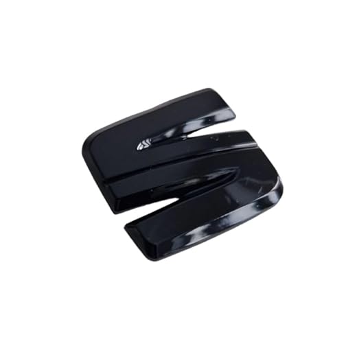 CMR Badge de volant noir brillant compatible avec Seat Leon/Ibiza 5F MK3 CUPRA FR