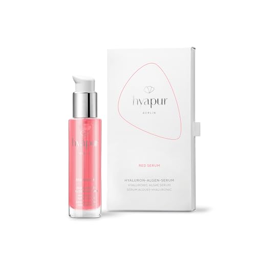 hyapur ® - RED serum 50 ml do suchej skóry, z kwasem hialuronowym i ekstraktami z alg do twarzy, szyi i dekoltu – z serii alg hialuronowych