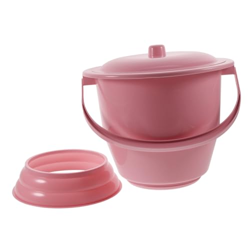 IWOWHERO Kids Portable Potty Urinal Bucket with Cover Plastic Thicker Material Stable for Home Use