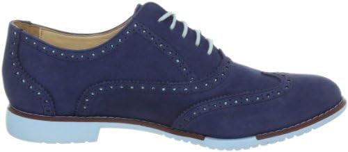 Cole Haan Women's Gramercy Oxford, Blue Nubuck/Reservior, 6 B US | Image 5