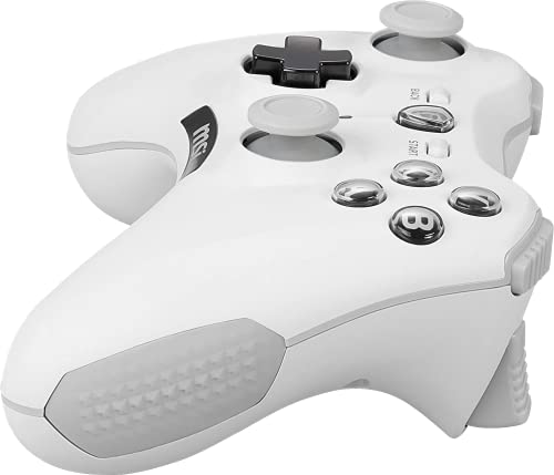 FORCE GC30 V2 BIANCO Wireless PC Gamepad Controller - 2.4 GHz, batteria Li-Ion 600mAh, coperture D-Pad sostituibili, due motori a vibrazione, USB 2.0 - cablato/wireless - Controller - Immagine 4