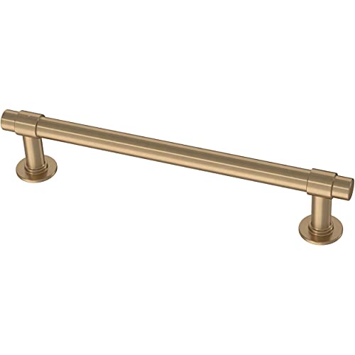 Franklin Brass Francisco P29618Z-CZA-B 5.5-inch Hole Center Cabinet Handles Modern Handles Champagne Bronze Hardware Kitchen Door Drawer Dresser Furniture Pack of 5