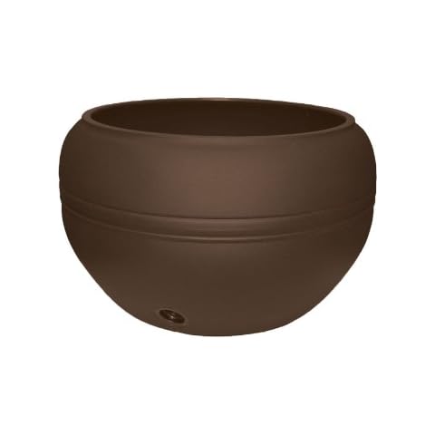 Tusco Products HP01ES Hose Pot Garden Planter, 20", Espresso Cover