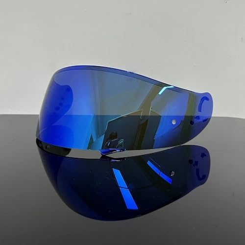 Visière de casque pour Shoei GT-Air et Neotec CNS-1 couleur bleu