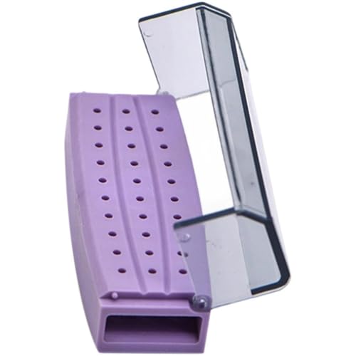 Caja organizadora para brocas de taladro de manicura miniatura 5