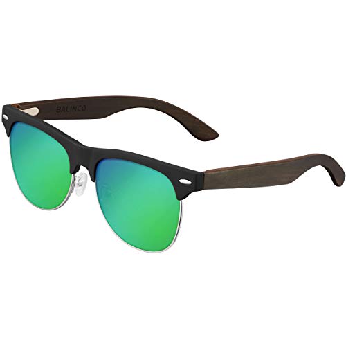 Gafas de sol de madera Balinco con estuche de regalo incluido para ocasiones especiales 3