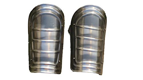 NauticalMart LARP Fantasy Steel Bracers Dark Warrior Arm Armor Protective Guard