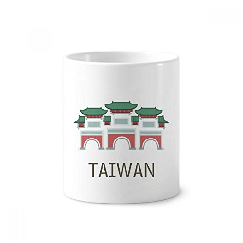Pot Céramique Confucius Temple : Solution Rangement Pinceaux et Tasse de Voyage 350ml