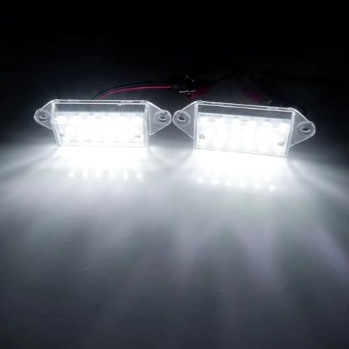 Luz LED de matrícula para Mitsubishi Lancer EVO viajes nocturnos sin error 4