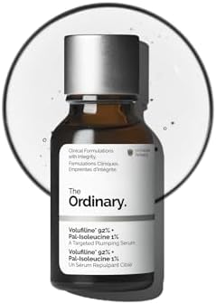 The Ordinary Volufiline 92% + Pal-Isoleucine 1% Plumping Anhydrous Serum, Facial Skincare for Loss of Volume, 0.5 Fl Oz