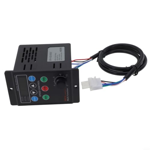 Regulador de velocidad de motor para evitar tirones con pantalla LED 7