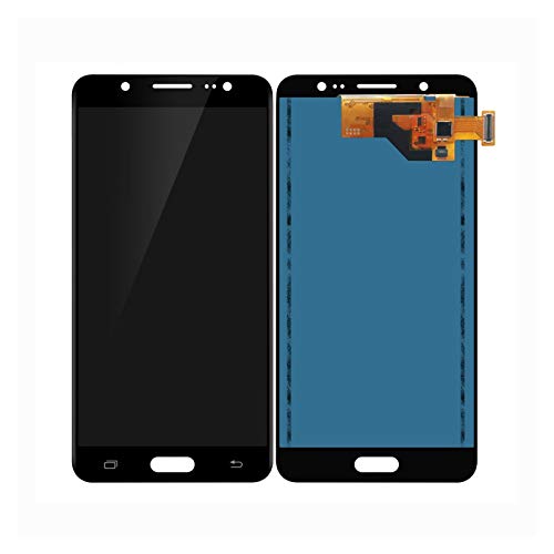 YANGLIYU Cellphone Screen Fit for Samsung Galaxy J5 2016 SM-J510F J510FN J510M J510 Touch Screen Digitizer Assembly Screen Replacement (Color : Black)