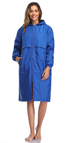 Image of Adoretex Unisex Swim Parka Water Resistant Warm Coat Water Sports Swim Parka for Adults & Kids