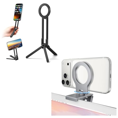 Trépied téléphone magnétique orientable et support caméra de continuité