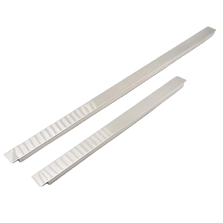 4 Pack 20.6 Inch 523 mm Stainless Steel Adaptor Bar for Food Pan, Divider Bar for Food Service Bain Marie Steam Table Steam Loss Prevention
