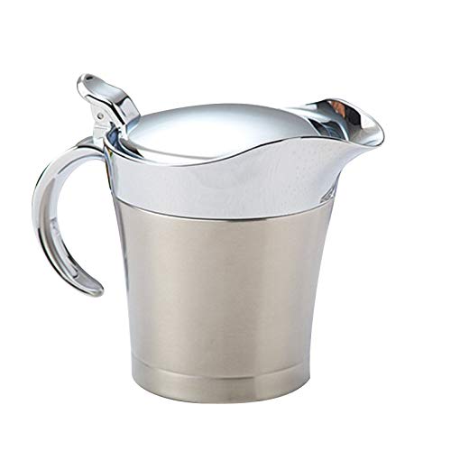 Foto von Opaltool 500ML Doppelwandiger Thermo Sauciere Edelstahl mit Deckel