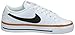 Nike Women's Court Legacy Sneaker, White Black Desert Ochre, 8