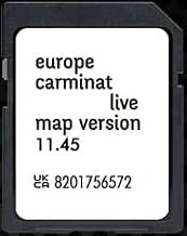 Generisch Update of Cartography GPS Navigation Europe 2025 - Version 11.45 - Compatible with Renault Tomtom Live