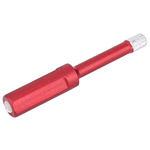 Broca de diamante para cerámica, vidrio y piedra, broca seca para perforación sin agua, diámetro 6 mm miniatura 7