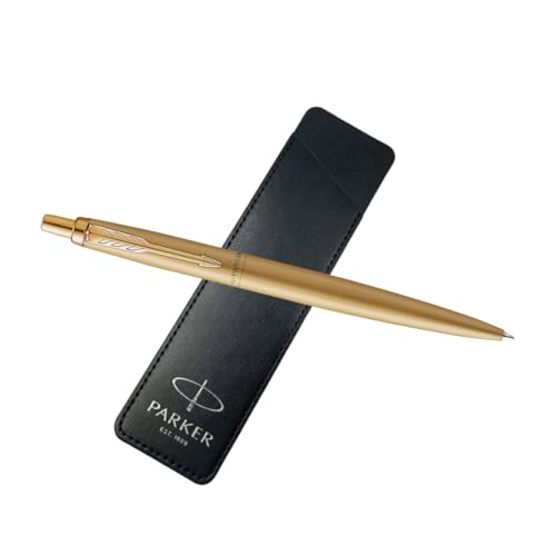 Stylo à bille Parker Jotter XL or mat avec encre bleue et son étui