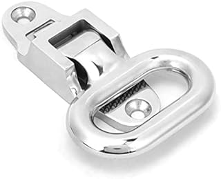 LANTRO JS Folding Mast Step, Stainless Steel Non-Slip Transom Step, Boat Steps Folding Mast Step Accessories for Boats Yachts