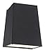 Access Lighting - HI Access 20050LEDDMG-BL Contemporary Modern LED Wall Sconce from Edge Collection in Black Finish