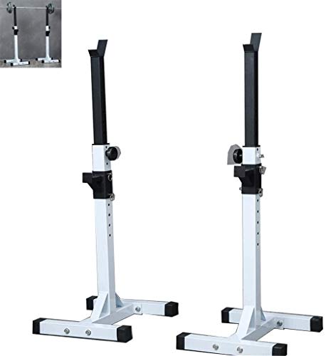 OTQEFTN Large Squat Stand Dipping Station Gym Weight Bench Press Stand Weight Racks Adjustable Barbell Rack Bench Press Rack Home Fitness Equipment Squat Rack