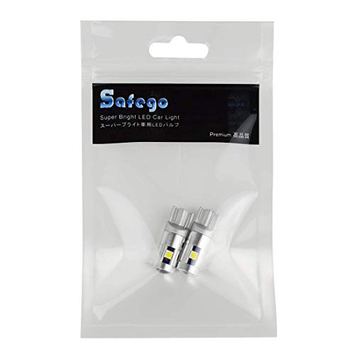 Safego 2x T10 501 W5W LED 5SMD 3030 Lampadina