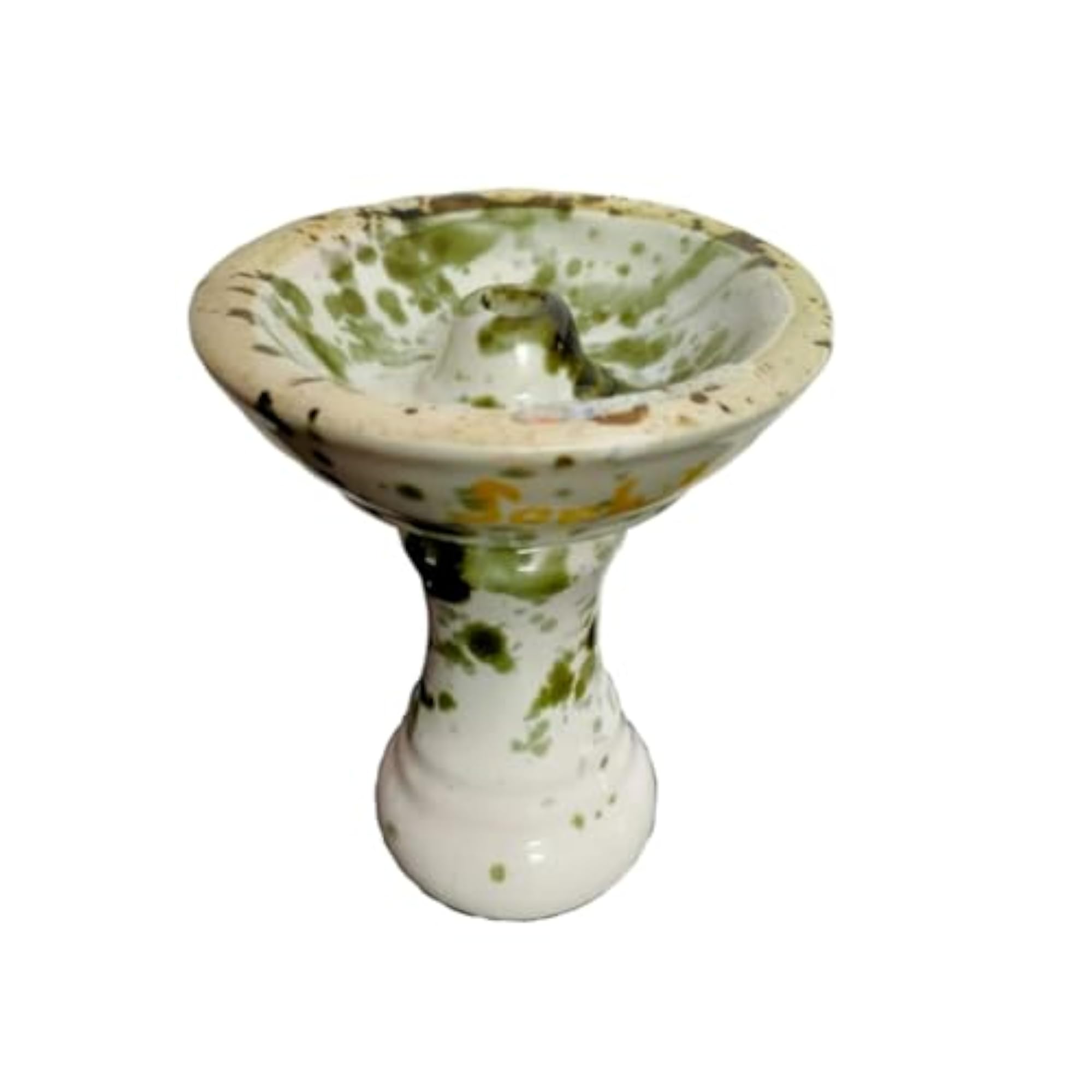 American Phunnel Ceramic Chillum, Multicolor