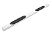 Lund 23962009 Polished Stainless Steel 5" Oval Straight Nerf Bars for 2015-2018 Ford F-150 Standard Cab