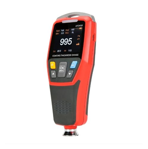 Thickness Gau Tester, UT343D Medidor Digital de Grosor de Recubrimiento Medidor de Película de Pintura para Superficies Metálicas Ferrosas y No Ferrosas Herramienta de Medición Automotriz miniatura 2