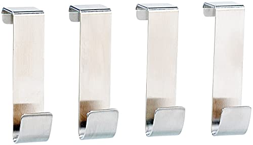 Preisvergleich Produktbild Universal-Türhaken aus Edelstahl 4er-Set
